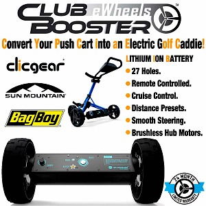clicgear remote electric golf buggy